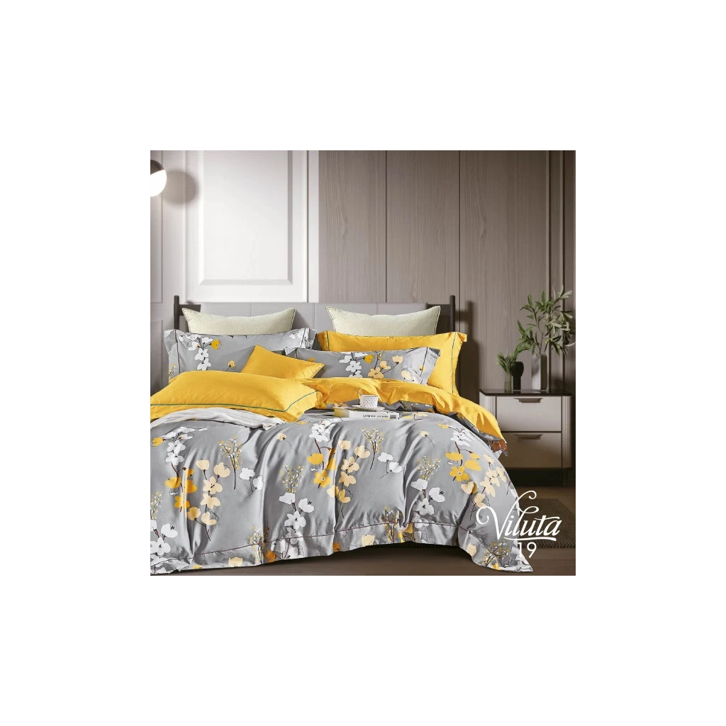 Постільна білизна Viluta Сатин Єгипетська бавовна 19 євро (19_EB_ev) - зображення 1