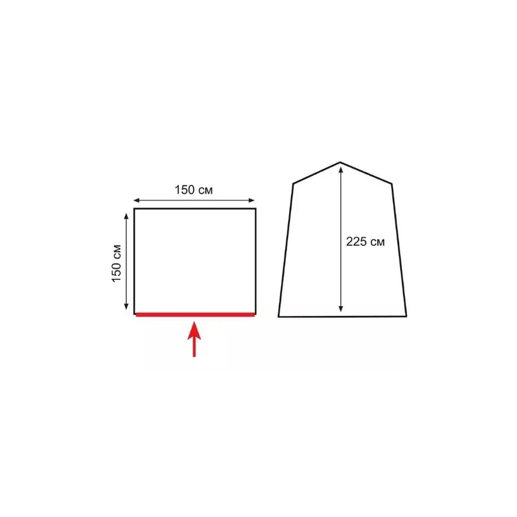 Намет Totem Privat (душ/туалет) (UTTT-022) - зображення 12