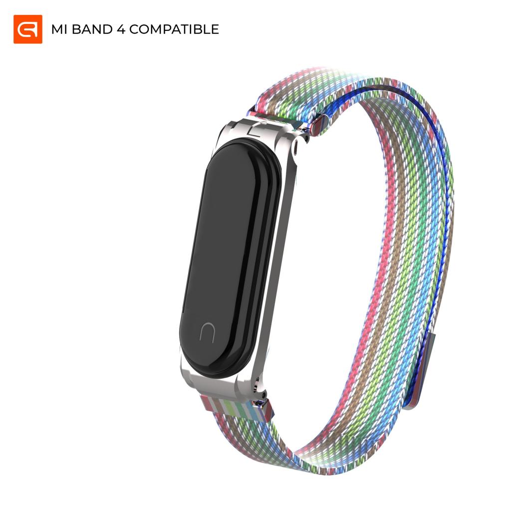 Ремінець до фітнес браслета Armorstandart Milanese Magnetic Band для Xiaomi Mi Band 4/3 Skittles (ARM55211) - зображення 1