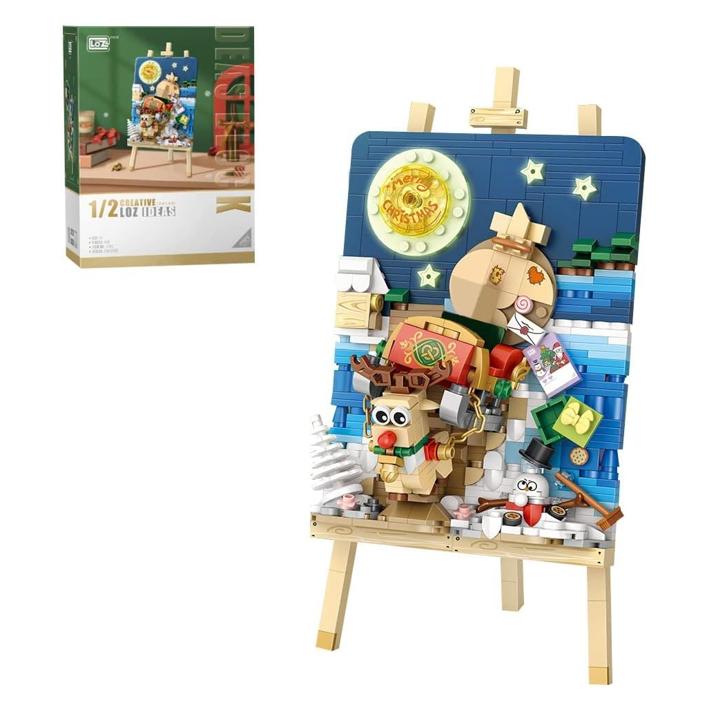 Конструктор LOZ mini Sleigh car без фігурок (1282) - зображення 4