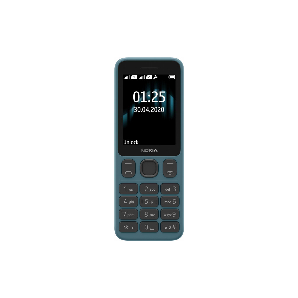Мобільний телефон Nokia 125 DS Blue - зображення 1