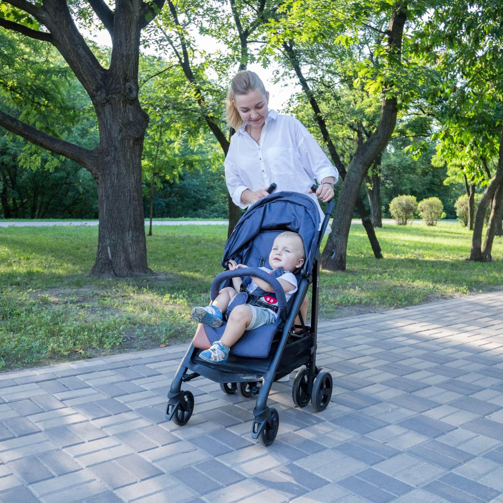 Коляска Bugs Witty Синя (6907112010320) - зображення 8