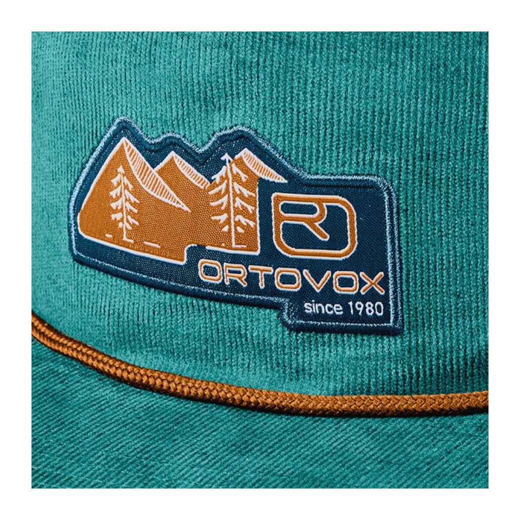 Кепка Ortovox Vintage Badge Cap pacific green - 58 - зелений (025.001.1180) - зображення 2