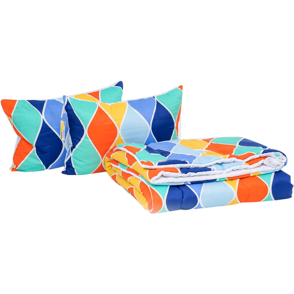 Ковдра MirSon Набір антиалергенний BamBoo Зима №3629 Print Line Cuneo + подушка середня 155х215+2х50х70 (2200004839806) - зображення 1