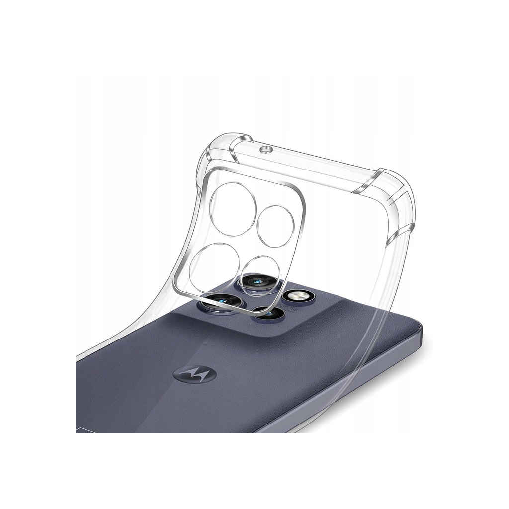 Чохол до мобільного телефона BeCover Anti-Shock Motorola Edge 50 Neo Clear (713150) - зображення 2