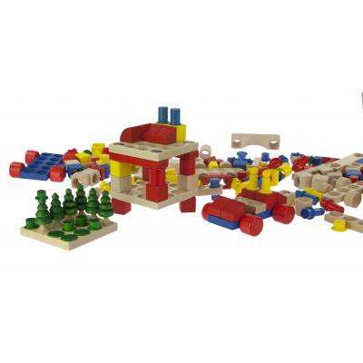 Конструктор Nic cubio дерев'яний 221 ел. (NIC2171) - зображення 3