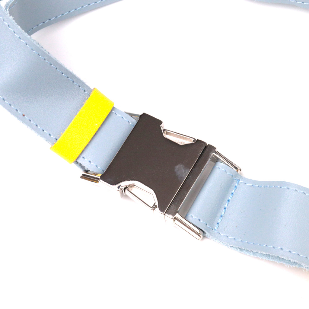 Сумка Grande Pelle Жовто-блакитна (16760) - зображення 5