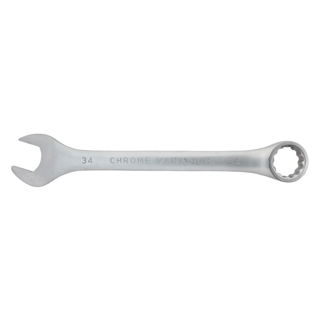 Ключ Sigma ріжково-накидний 34мм CrV satine з підвісом (6021781) - изображение 2