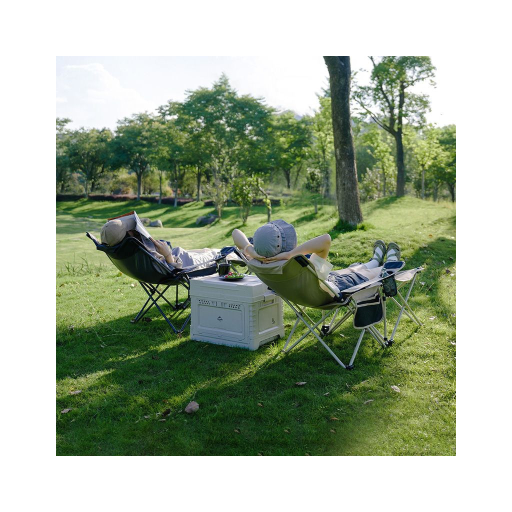 Крісло складане Naturehike CNK2300JJ012 алюміній бежевий (6976023922916) - зображення 5