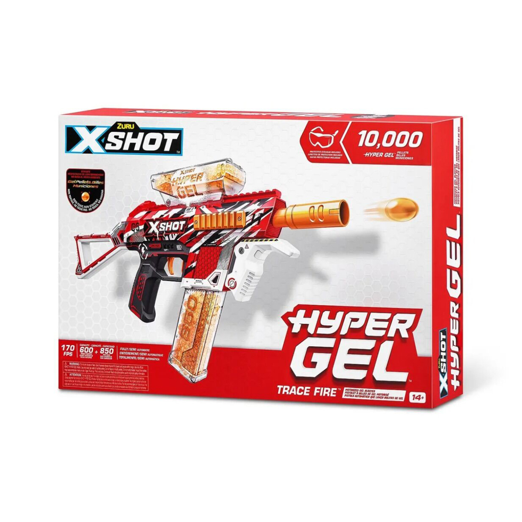 Іграшкова зброя Zuru X-Shot Швидкострільний бластер Hyper Gel medium (10 000 гелевих кульок) (36621R) - зображення 8