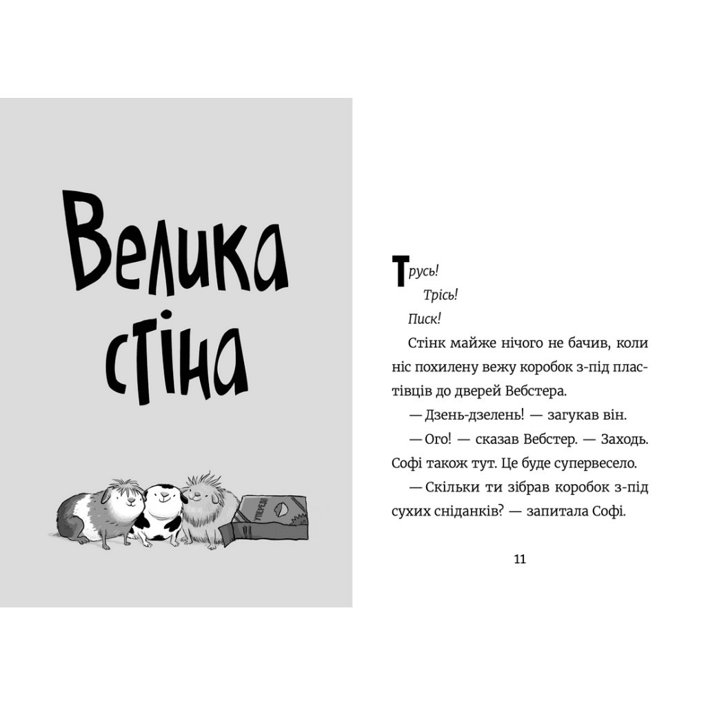 Книга Стінк і великий морськосвинський експрес. Книга 4 - Меґан МакДоналд Видавництво Старого Лева (9789664482087) - зображення 3