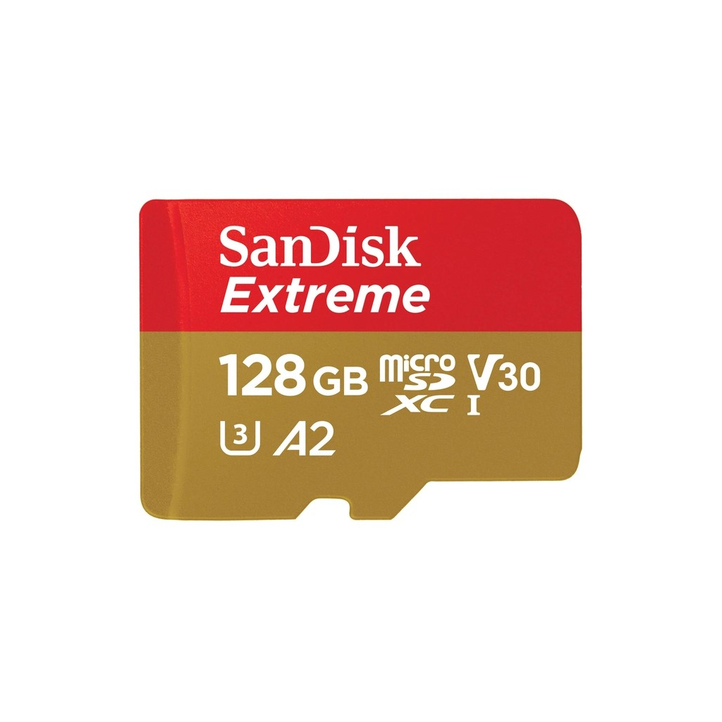 Карта пам'яті SanDisk 128GB microSD class 10 UHS-I U3 Extreme For Mobile Gaming (SDSQXAA-128G-GN6GN) - зображення 1