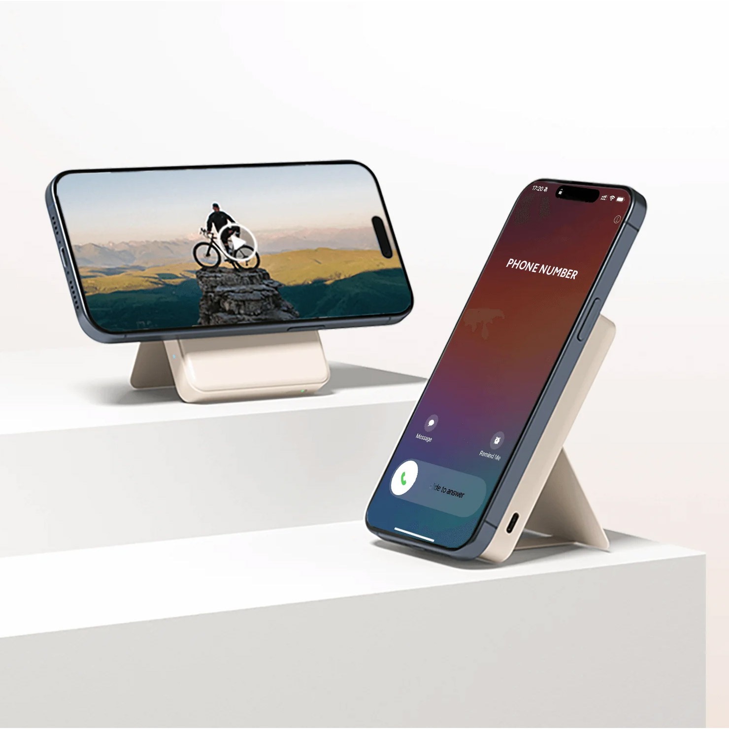 Універсальна мобільна батарея Xiaomi 6000mAh 15W Magnetic Beige (BHR9074GL) - изображение 12