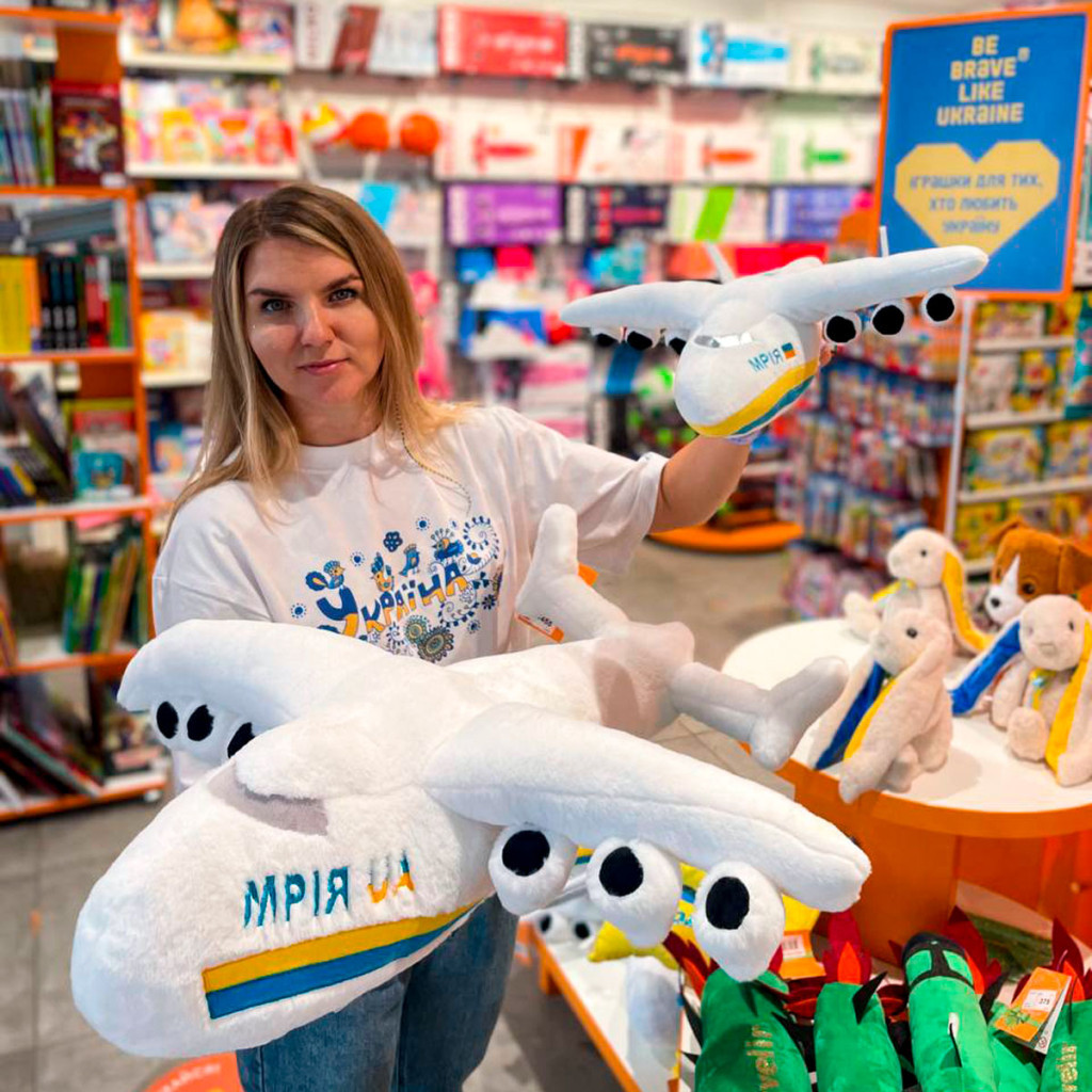М'яка іграшка Все буде Україна! Літак «Мрія» (великий) (00970-5) - зображення 6