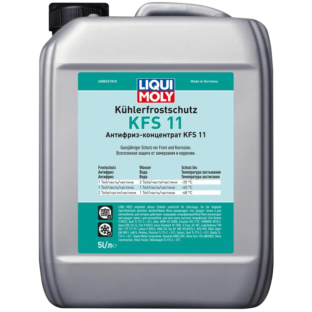 Антифриз Liqui Moly KUHLERFROSTSCHUTZ KFS 11 5л (21150) - зображення 1