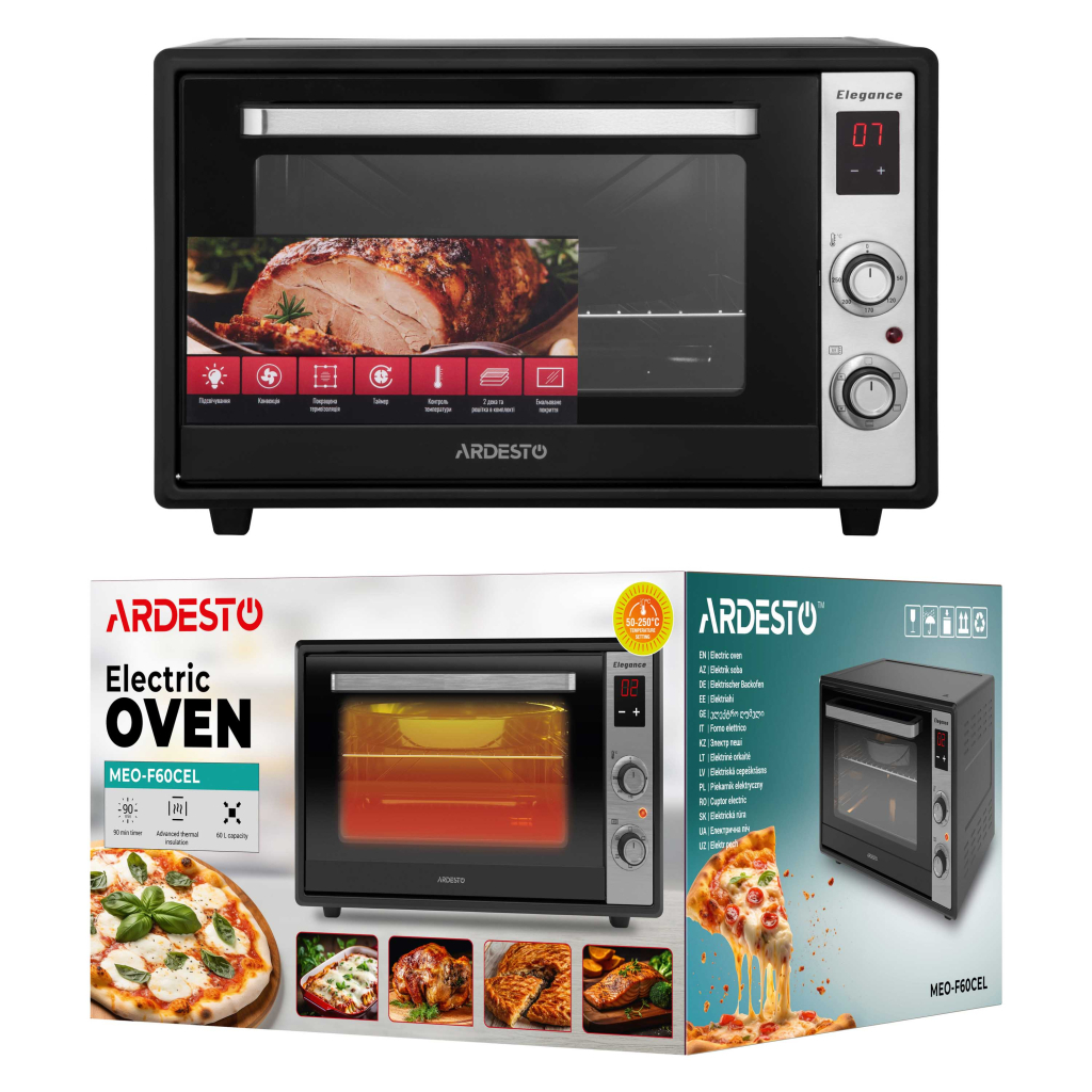 Електропіч Ardesto MEO-F60CEL - зображення 12