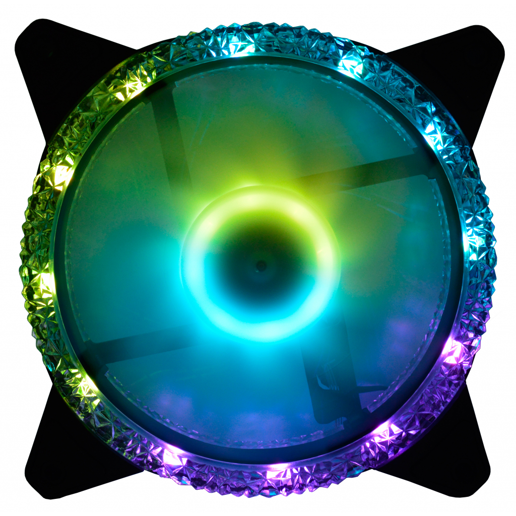 Кулер до корпусу Cooling Baby 12025PRGB12V - зображення 2