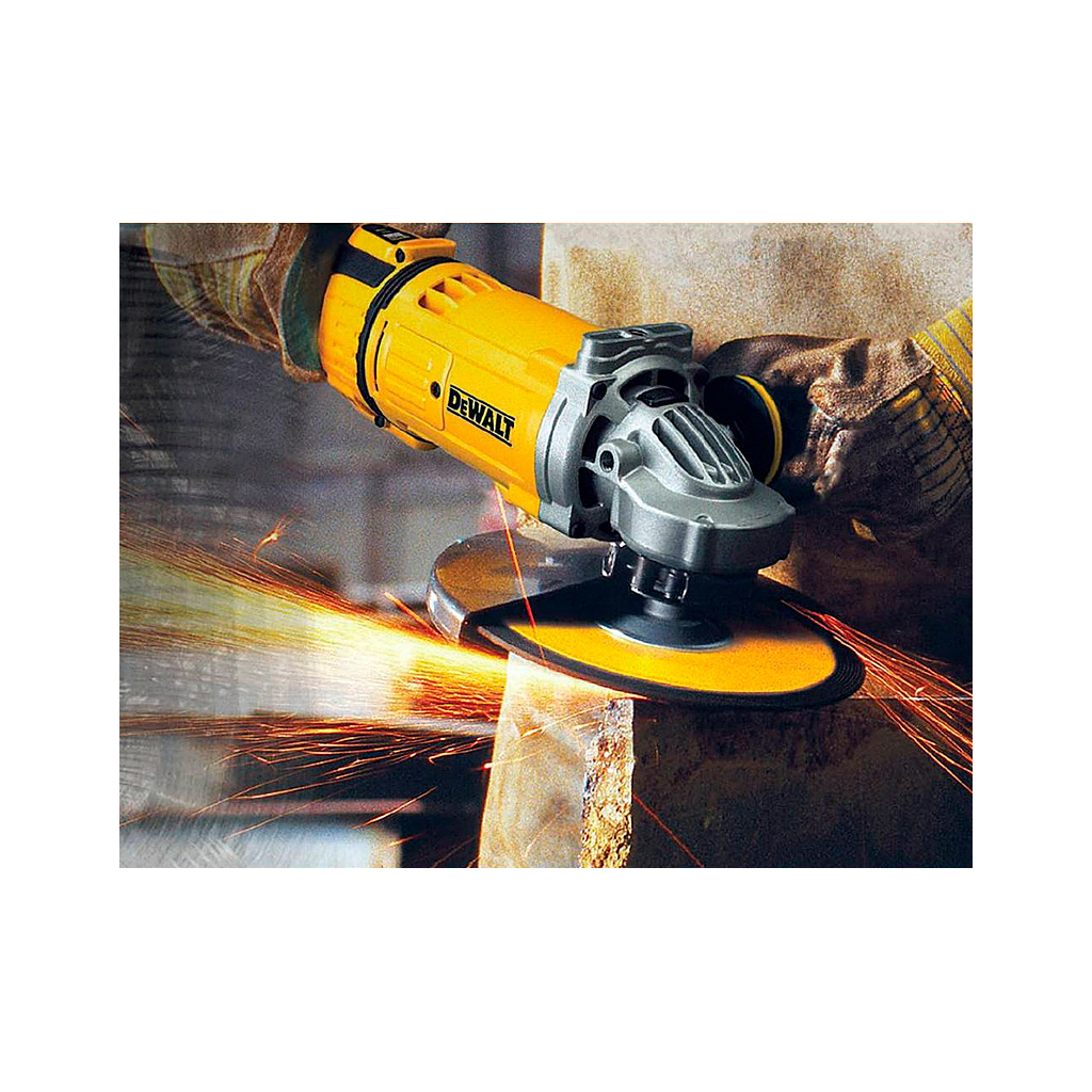 Шліфувальна машина DeWALT 2600 Вт, 6500 об/хв, D=230 мм (DWE4579) - зображення 2