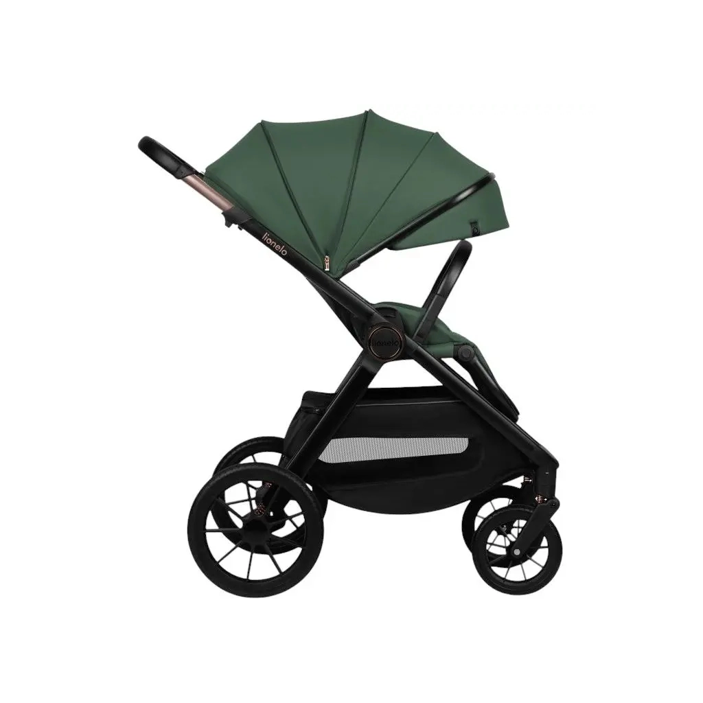 Коляска Lionelo 3 в 1 AMBER PLUS 3IN1 GREEN FOREST (LO-AMBER PLUS 3IN1 GREEN FOREST) - зображення 6