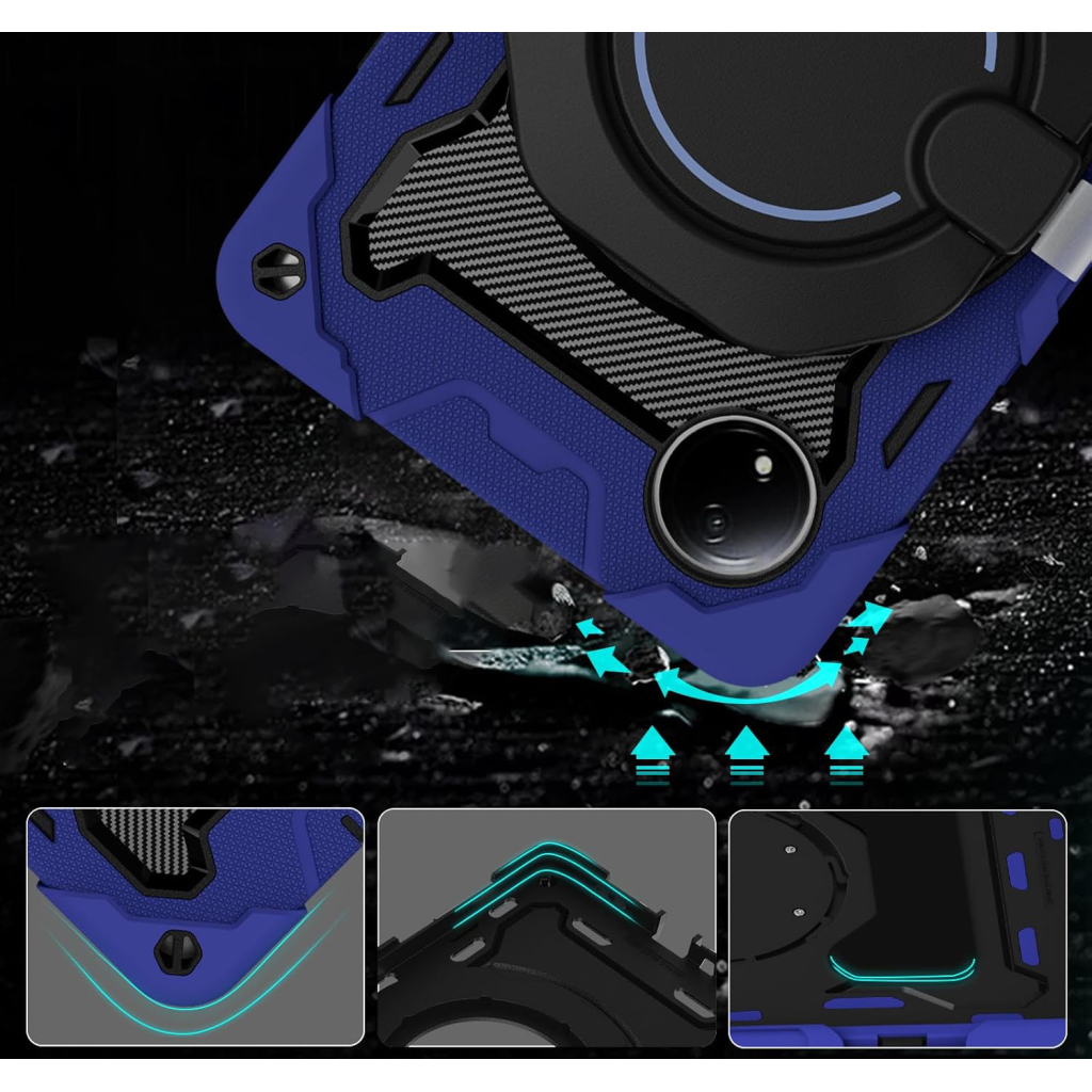 Чохол до планшета BeCover Xiaomi Redmi Pad SE 8.7" Blue (712921) - зображення 5