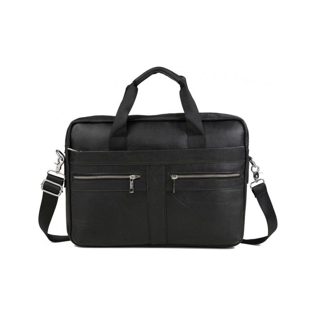 Сумка Vintage Шкіряна Чорна (14625) - зображення 1