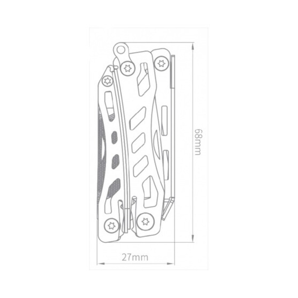 Мультитул NexTool Flagship Pro чорний (NE20120) - зображення 3