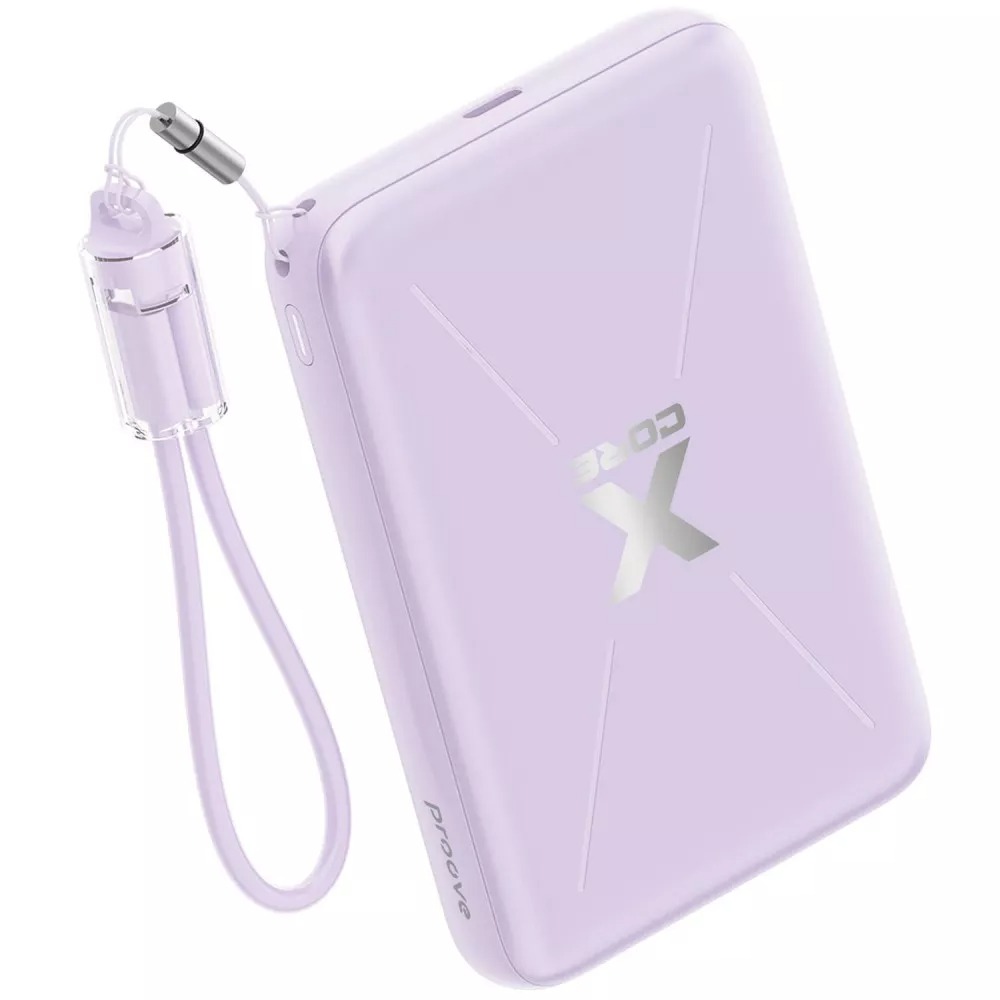 Універсальна мобільна батарея Proove X-Core 22.5W 10000mAh Purple (PNXC22010009) - picture 5