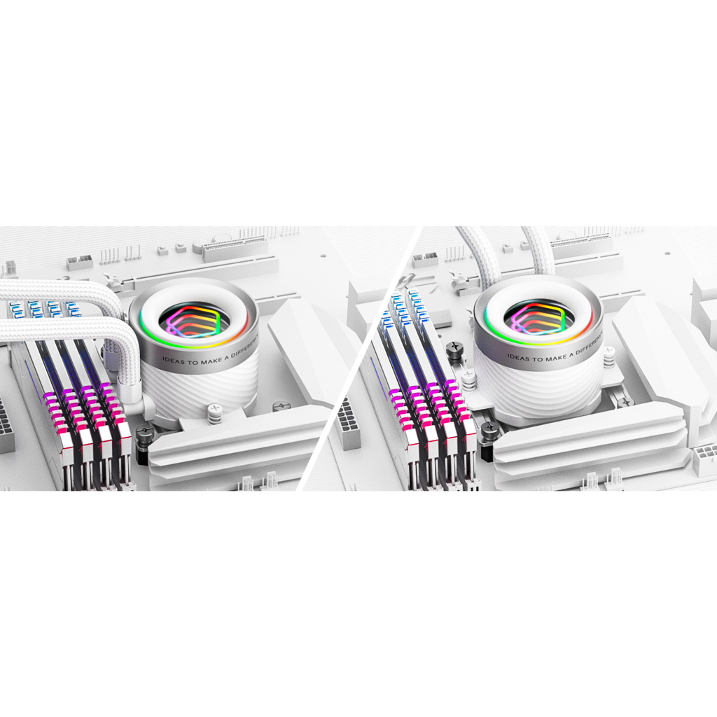 Система рідинного охолодження ID-Cooling FX360 INF White (FX360 INF WHITE) - зображення 10