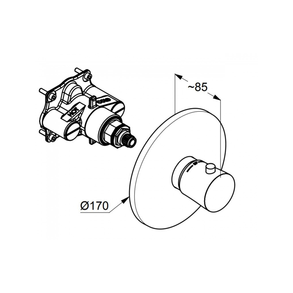 Змішувач KLUDI Balance (527298775) - зображення 2