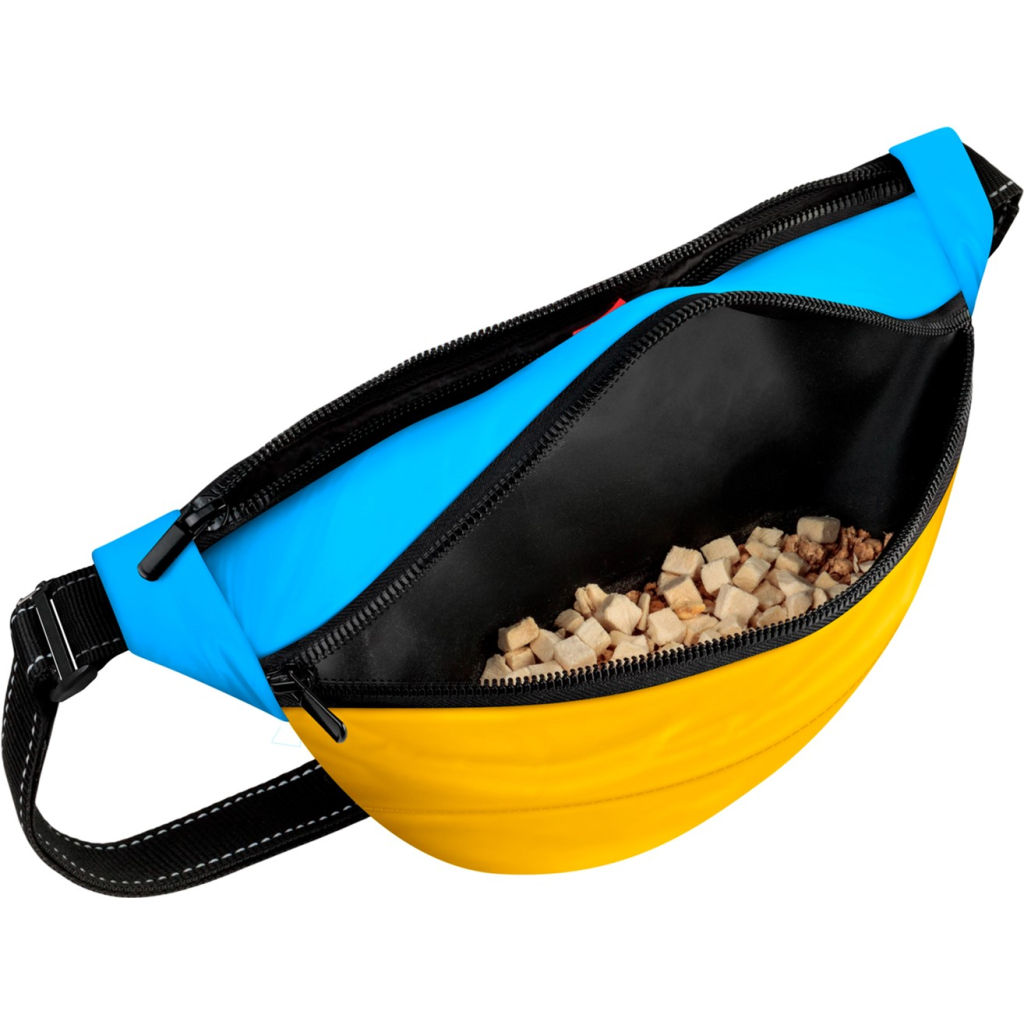 Поясна сумка-бананка для собак WAUDOG Family Colors of freedom зі знімним ременем 33х17х10 см (400-4020) - зображення 3