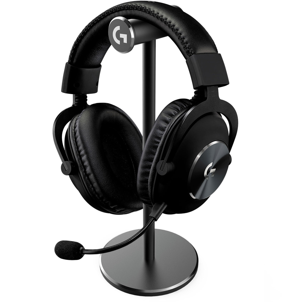 Навушники Logitech G PRO X Gaming Headset + Stand USB Black (991-000358) - зображення 1