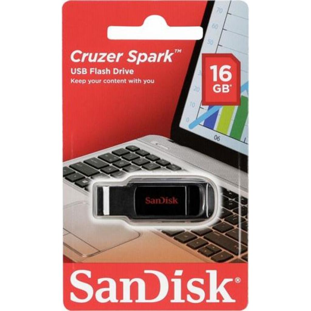 USB флеш накопичувач SanDisk 16GB Cruzer Spark USB 2.0 (SDCZ61-016G-G35) - зображення 7