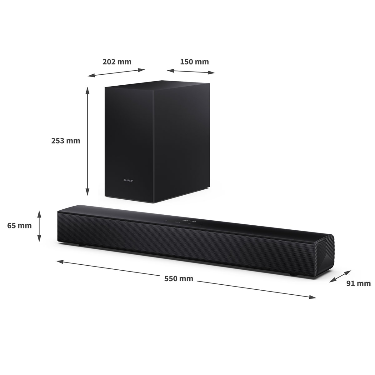 Саундбар Sharp HT-SBW121 - зображення 9