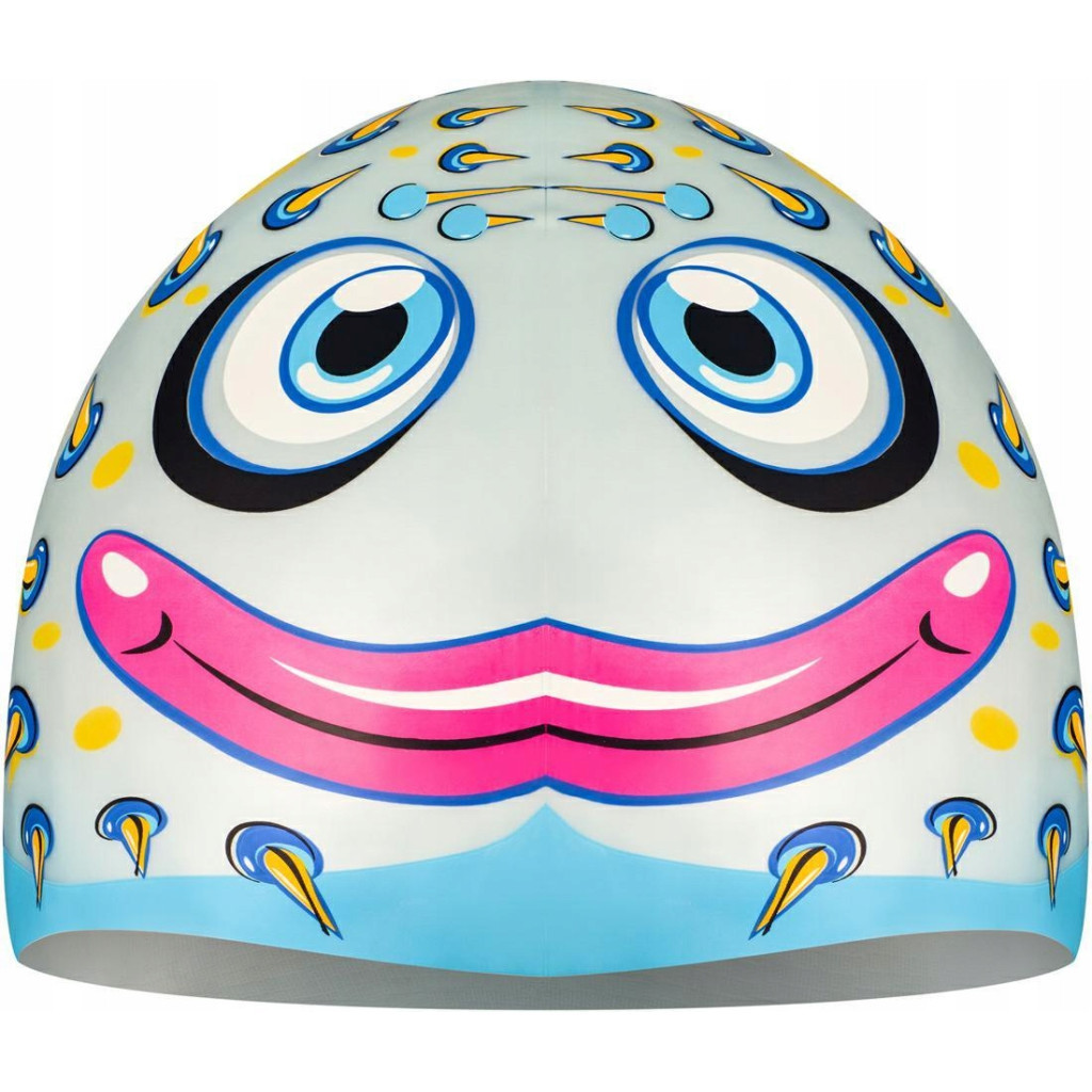 Шапка для плавання Aqua Speed Zoo 115-02-Fish 8691 сірий Діт OSFM (5908217686916) - зображення 2