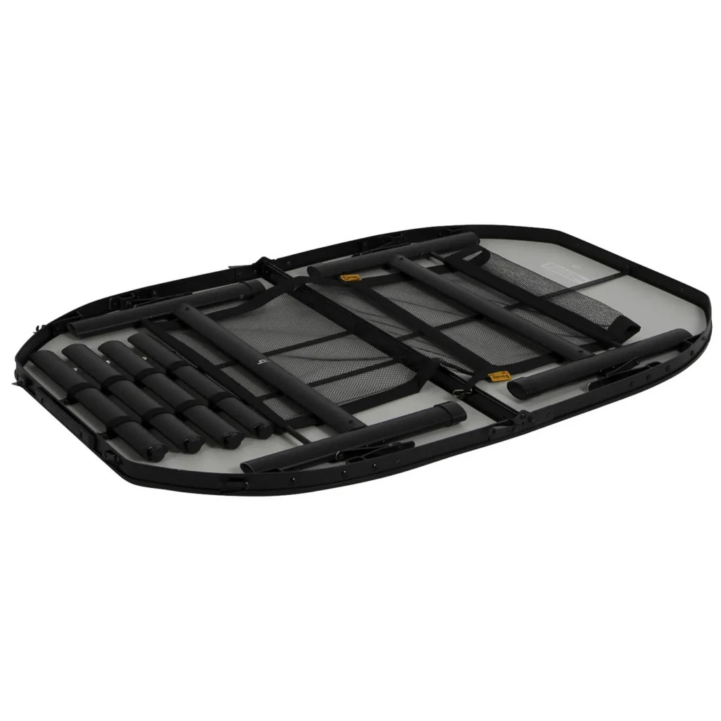 Туристичний стіл Bo-Camp Northgate Oval 120x80 cm Black/Grey (1404187) - зображення 6