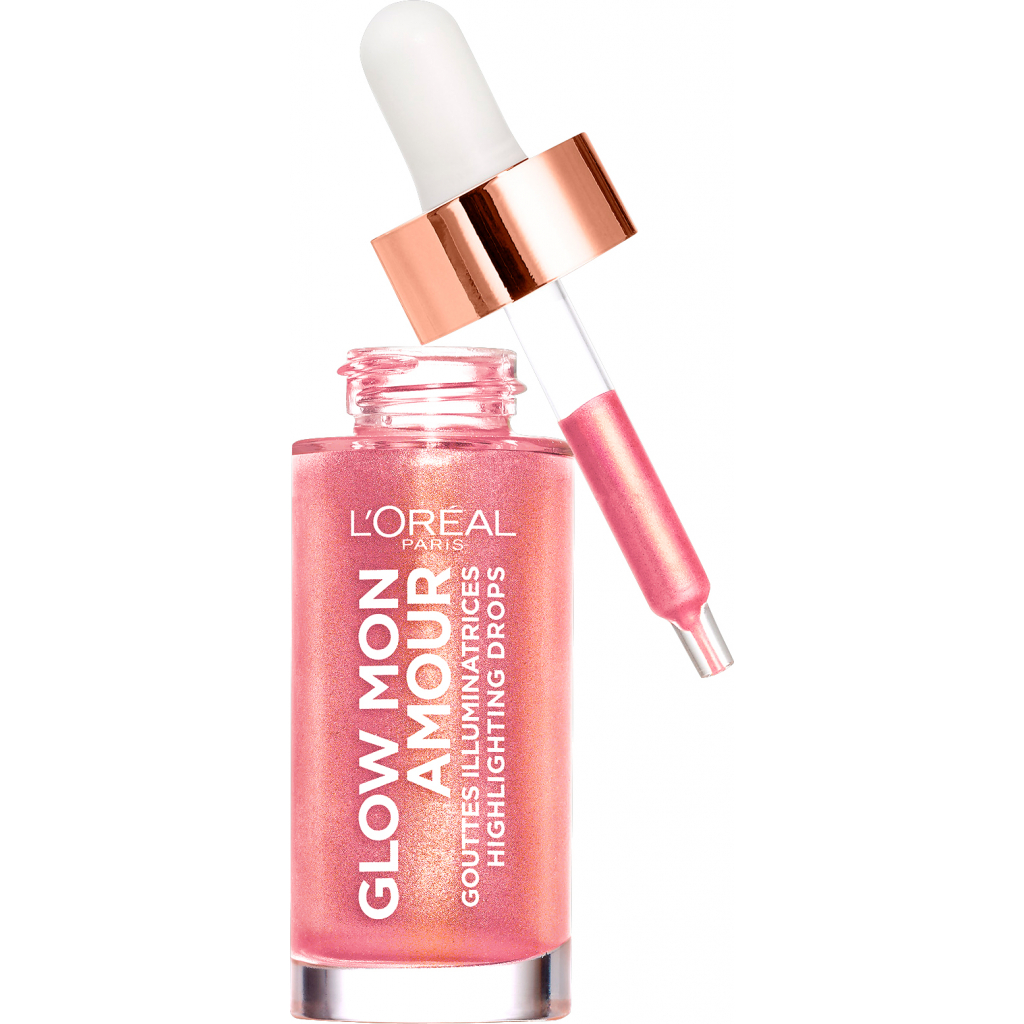 Хайлайтер L'Oreal Paris рідкий Glow Mon Amour 04 - Рожеве золото 15 мл (3600523707133) - изображение 2