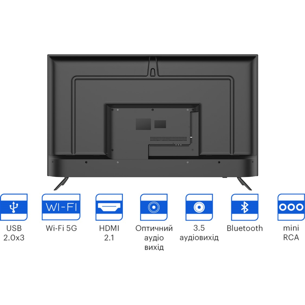 Телевізор Kivi 50U740NB - зображення 5