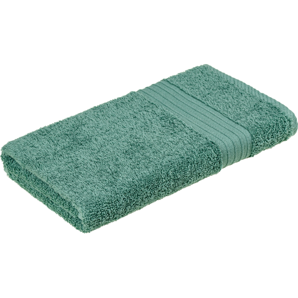 Рушник Home Line махровий бордюрний (зелений) 500 гр/м2, 50х90 см (181787) - зображення 1