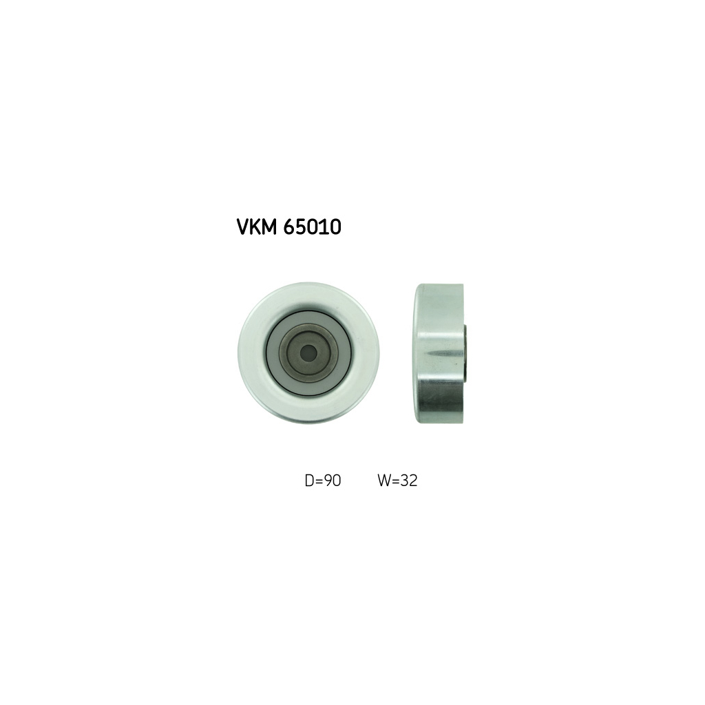 Ролик натягувача ременя SKF VKM 65010 - зображення 1
