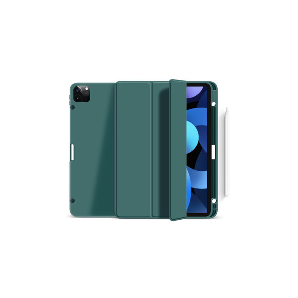 Чохол до планшета BeCover Direct Charge Pen Apple iPad Pro 12.9 2020/21/22 Dark Green (706590) - зображення 1