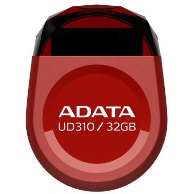USB флеш накопичувач ADATA 32GB UD310 Red USB 2.0 (AUD310-32G-RRD) - зображення 1