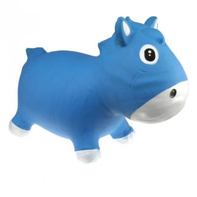 Стрибун KidzzFarm Лошадка Гарри голубой с белым (с насосом) / Horse Harry (KFPO130203) - зображення 1