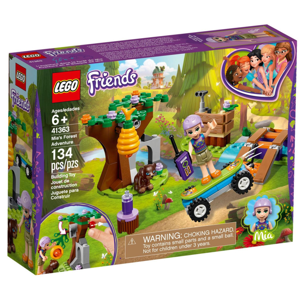 Конструктор LEGO Friends Лісові пригоди Мії 134 деталі (41363) - зображення 1