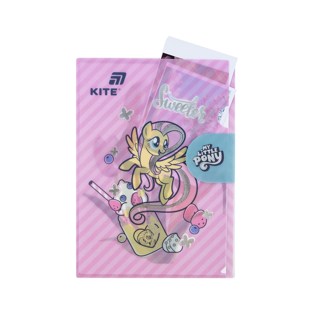 Папка - куточок Kite із клапаном A4 My Little Pony (LP25-248) - зображення 5