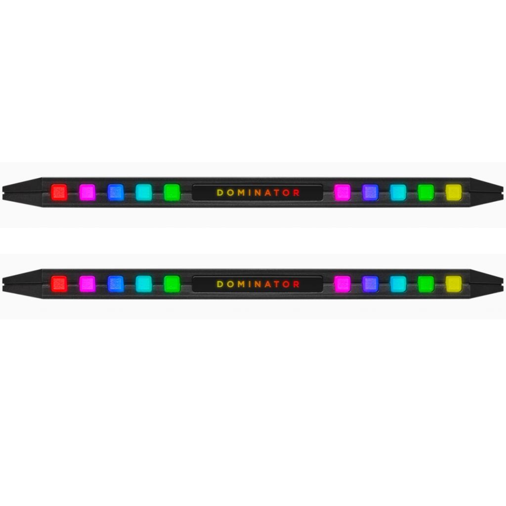 Модуль пам'яті для комп'ютера DDR4 32GB (2x16GB) 3000 MHz Dominator Platinum RGB Black Corsair (CMT32GX4M2C3000C15) - зображення 3