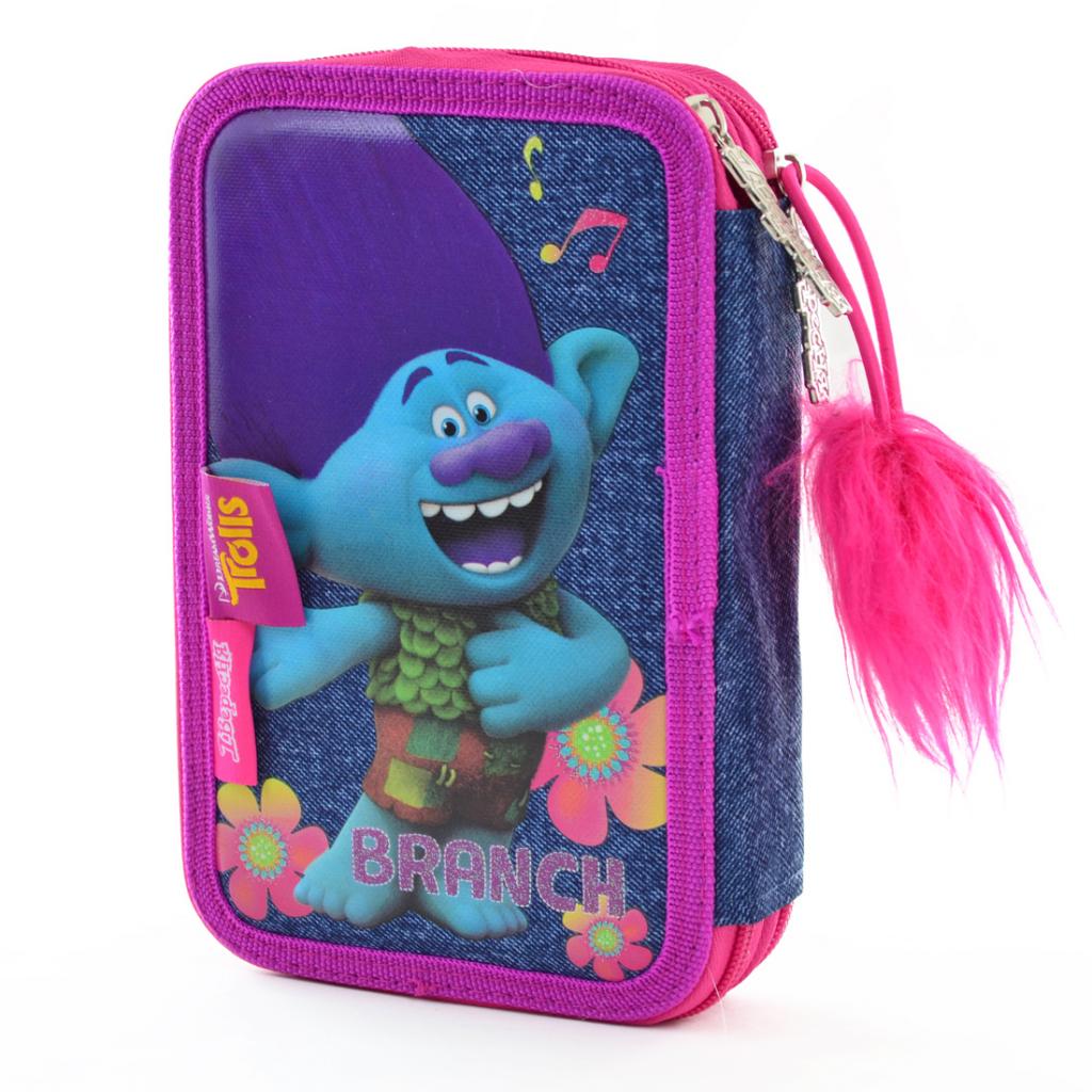 Пенал Yes Trolls твердий подвійний (531517) - зображення 3