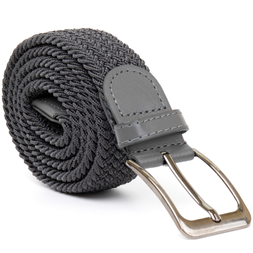 Ремінь Vintage Текстильний чоловічий Сірий (20522) - зображення 2