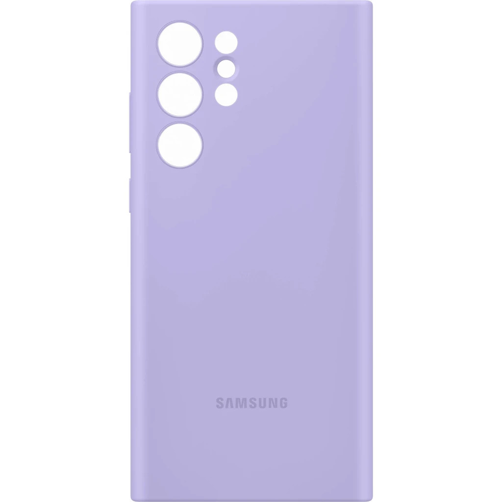 Чохол до мобільного телефона Samsung Silicone Cover Galaxy S22 Ultra Lavender (EF-PS908TVEGRU) - зображення 2