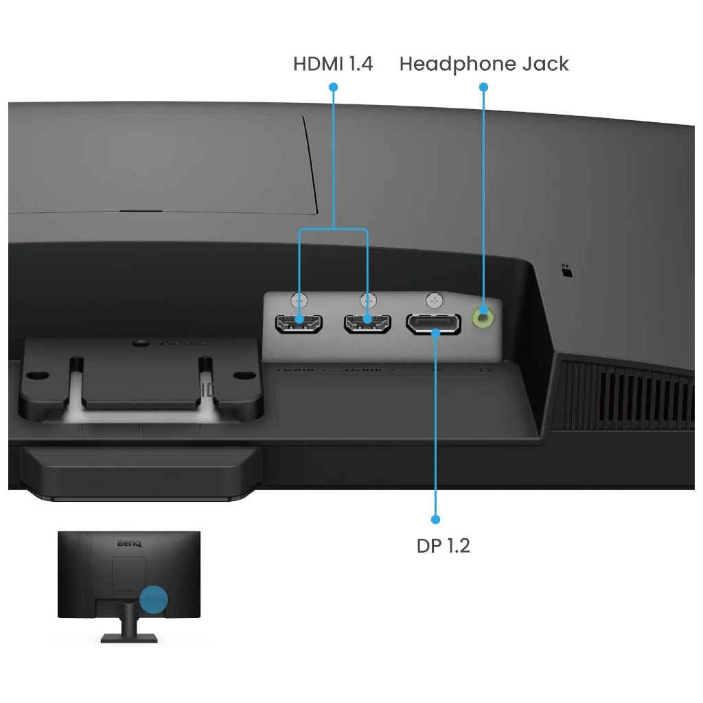 Монітор BenQ GW2490E BLACK - зображення 7