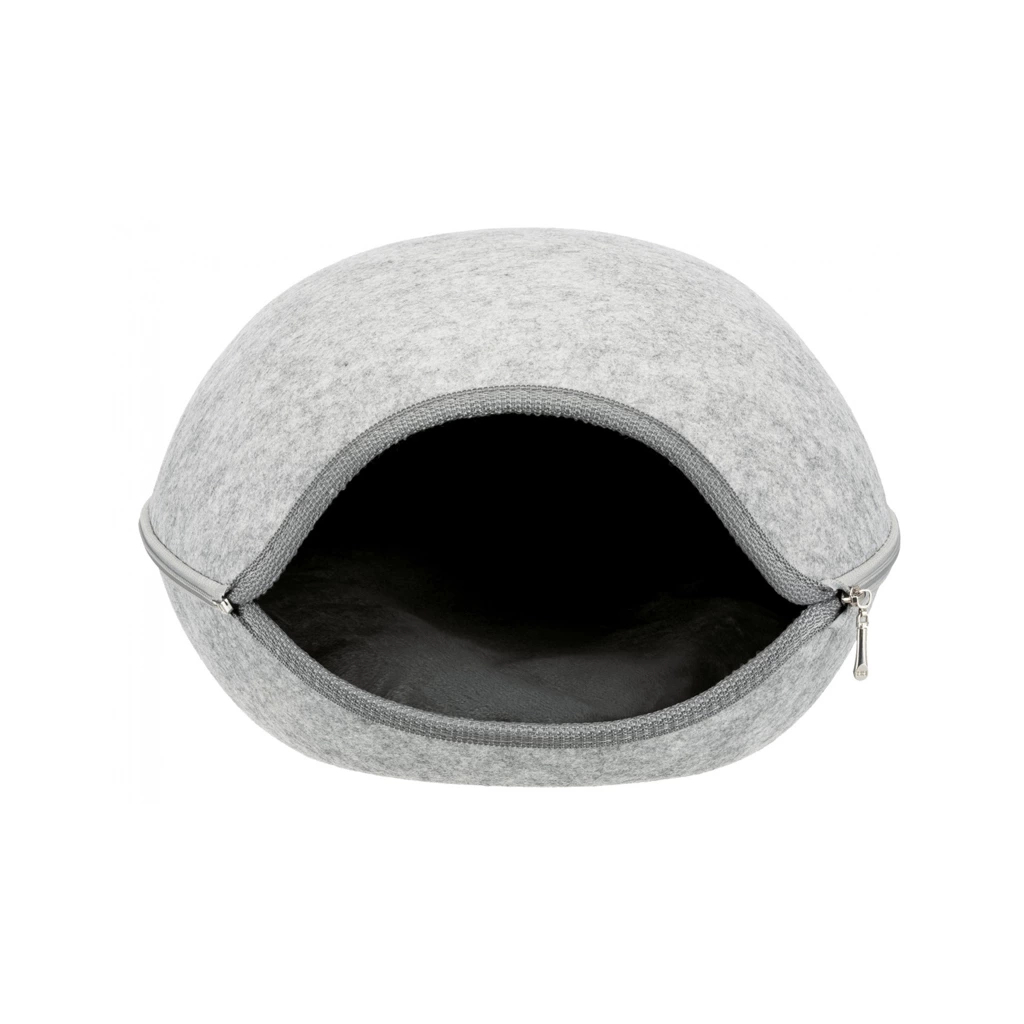 Будиночок для тварин Trixie Фетровий 40х24х46 см світло-сірий (4011905363165) - зображення 2